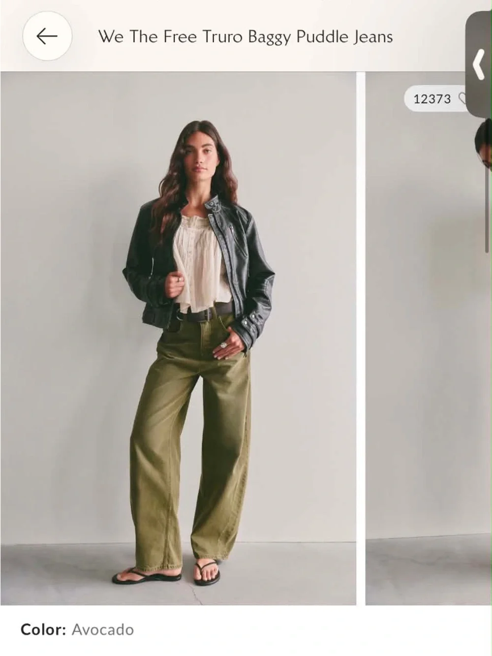 Free People We The Free Truro Baggy Puddle Jeans